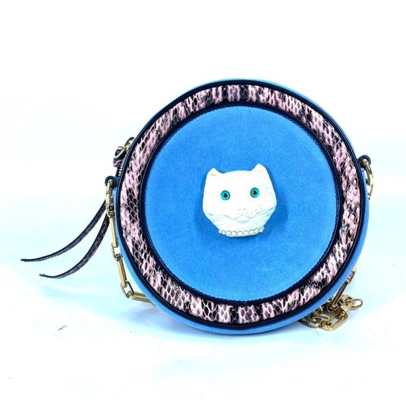 GUCCI Blue Shoulder Bag - Picture 1 of 15